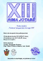 XIII Certamen Poético Internacional Rima Jotabé